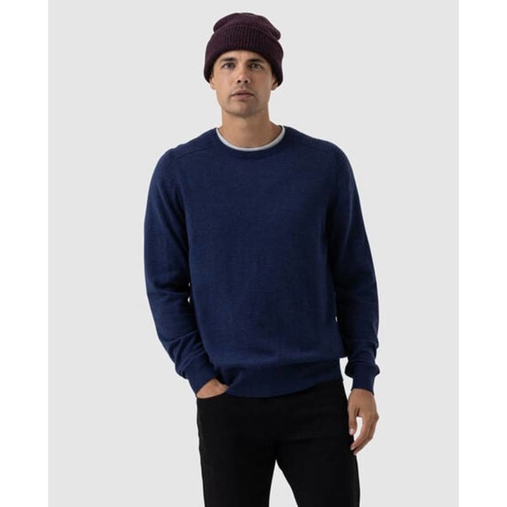 New Rodd & Gunn Hawtrey 100% Marino Wool Pullover Sweater Long Sleeve Men’s XL